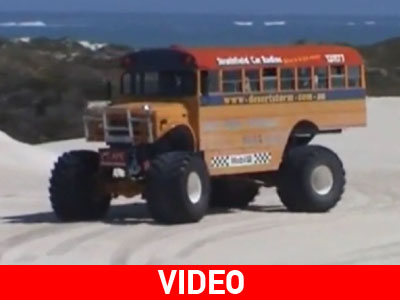 Ένα διαφορετικό σχολικό… λεωφορείο